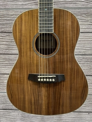 Denver Parlor Size Acoustic Guitar - Koa