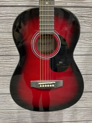 Denver Acoustic Guitar - 3/4 Size - Red