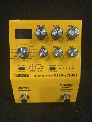 Gear Hunter | Boss OD-200 Hybrid Drive