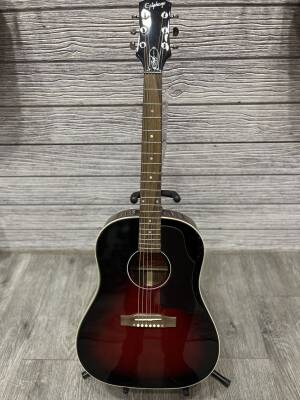 Epiphone Slash Collection J-45 W/Case - Vermillion Burst