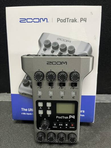 Zoom PodTrak P4 Podcast Recorder | Long & McQuade
