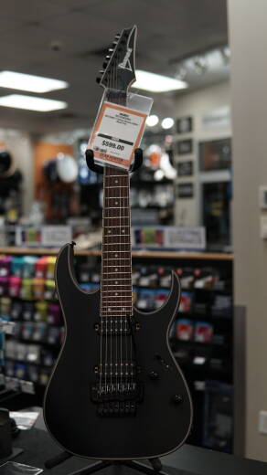 Ibanez RG7320EX 7-String Electric Guitar - Black Flat