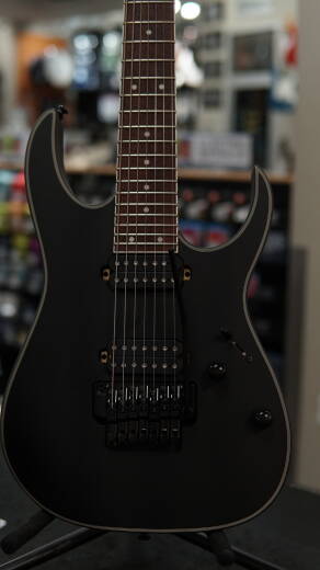 Ibanez RG7320EX 7-String Electric Guitar - Black Flat