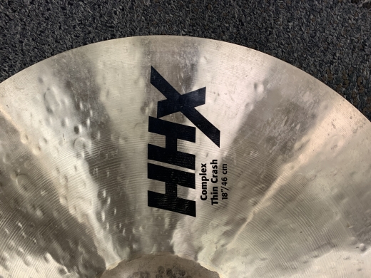 SABIAN HHX 18 INCH COMPLEX THIN CRASH 2