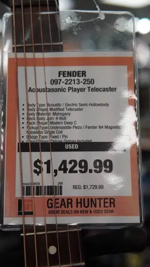 Fender - Acoustasonic Tele 2