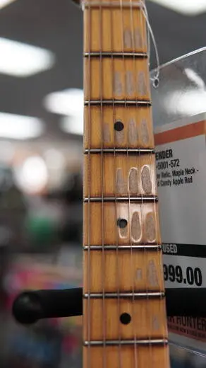 Fender Custom Shop - 58' Strat Faded Aged Candy Apple Red 2