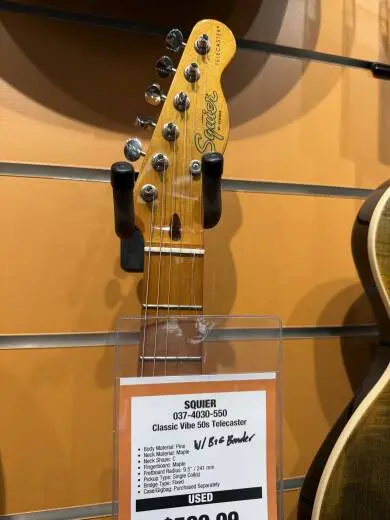 Squier - TELE w/ B+G Benders 2