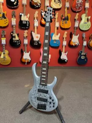 Ibanez - BTB6 25TH SILVER BLIZZARD MATTE