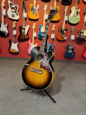 Store Special Product - Epiphone - J200EC STUDIO VINTAGE SUNBURST