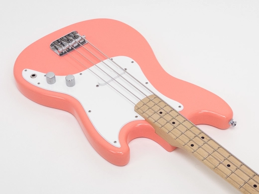 Squier - Sonic Bronco Bass, Maple Fingerboard - Tahitian Coral 3