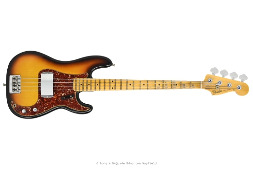 Fender Custom Shop - 2019 Postmodern Bass Journeyman Relic - Faded 3-Colour Sunburst