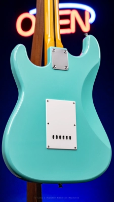 Oscar Schmidt - OS-300 Electric Guitar - Seafoam Green 5