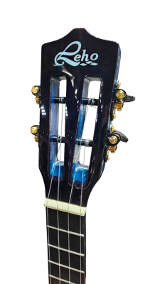 Leho Tenor Ukulele Solid Quilted Maple Stingray 5