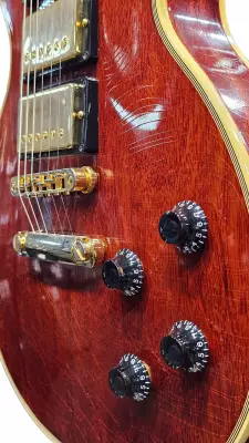 Gibson M2M Custom Mahogany Top Cherry 3 Pickup - Ultra Light Murphy Lab Aged 2