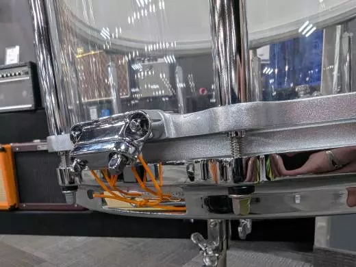 Pearl Crystal Beat Free Floating Snare Drum 2