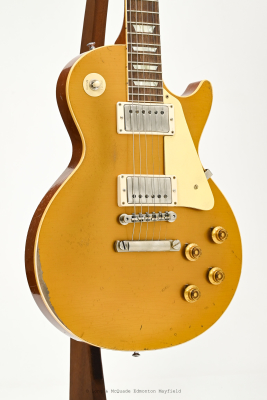 Gibson - Murphy Lab Ultra Heavy Aged '57 Les Paul Std. - Double Gold Top 3