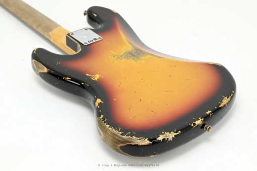 Fender Custom Shop - 1960 Jazz Bass Heavy Relic - 3-Colour Sunburst 5