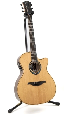 LAG - THV30ACE Acoustic Guitar w/ Hyvibe System & Case