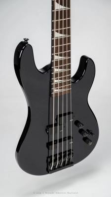 Jackson Guitars - X Series Signature David Ellefson 30th Anniversary Concert Bass CBX V - Gloss Black 2