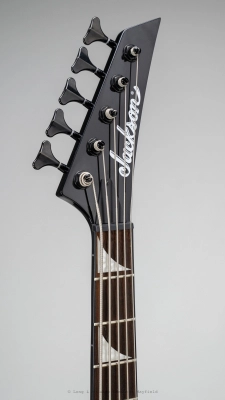 Jackson Guitars - X Series Signature David Ellefson 30th Anniversary Concert Bass CBX V - Gloss Black 2