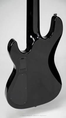 Jackson Guitars - X Series Signature David Ellefson 30th Anniversary Concert Bass CBX V - Gloss Black 2