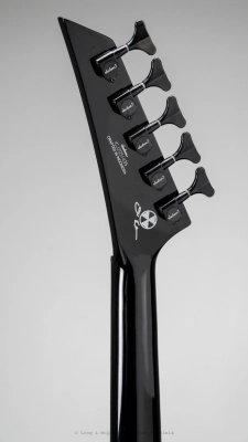Jackson Guitars - X Series Signature David Ellefson 30th Anniversary Concert Bass CBX V - Gloss Black 2