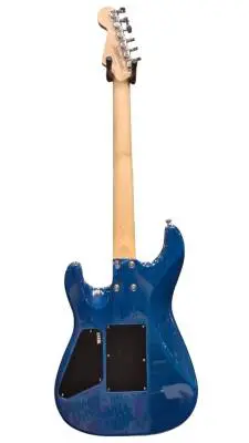Charvel MJ San Dimas Style 1 HSH FR M QM, Maple Fingerboard - Caribbean Burst 2