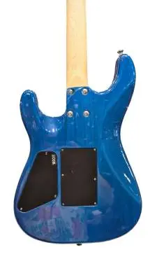 Charvel MJ San Dimas Style 1 HSH FR M QM, Maple Fingerboard - Caribbean Burst 2