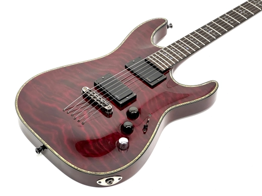 Schecter - Hellraiser C-1 Electric Guitar - Black Cherry 2