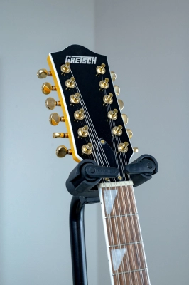 Gretsch Guitars - G5476G-12 Electromatic Classic Hollow Body Double-Cut 12-String with Gold Hardware FSR, Laurel Fingerboard - Amber Stain 2