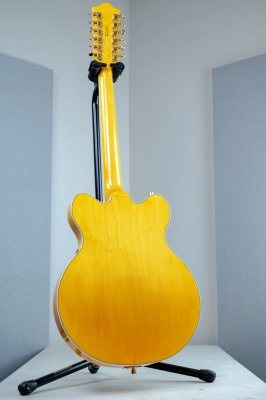 Gretsch Guitars - G5476G-12 Electromatic Classic Hollow Body Double-Cut 12-String with Gold Hardware FSR, Laurel Fingerboard - Amber Stain 2