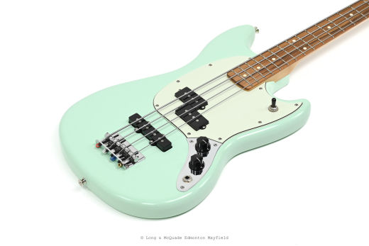 Fender - Special Edition Mustang Bass PJ - Surf Green w/ Case 2
