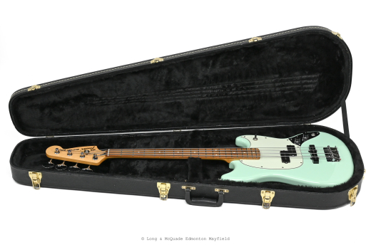 Fender - Special Edition Mustang Bass PJ - Surf Green w/ Case 7