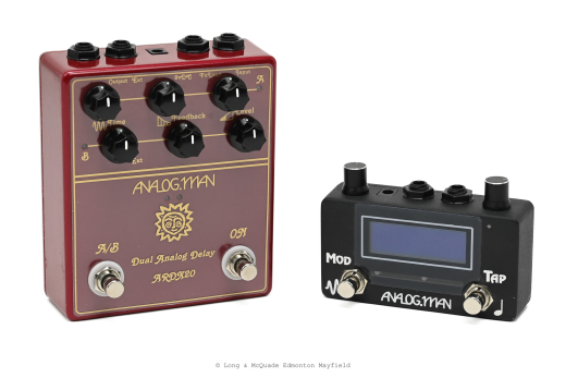 ANALOG.MAN (アナログマン) DYNACOMP mod MXR】ANALOG.MANとMXR