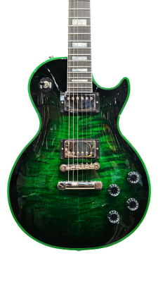 Gibson Les Paul Axcess Custom Stopbar Green Widow