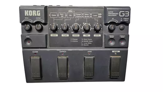 Korg G3 Guitar Processor