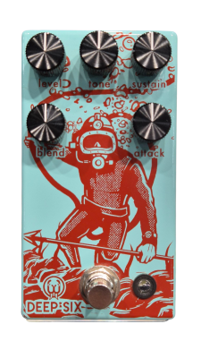 ギター WALRUS AUDIO DEEP SIX V3 Deep Six Compressor Stomp Box