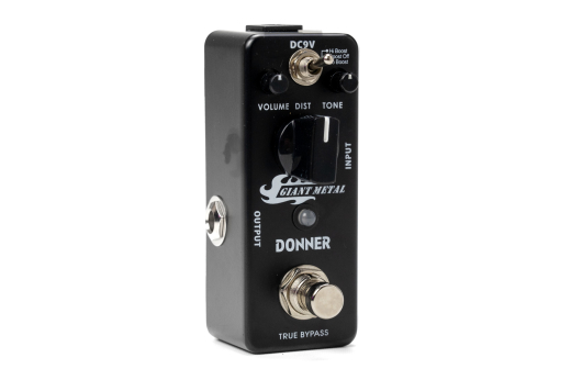 Pedale Effetto Chitarra Donner Giant Metal - Distorsione Metallica, True Bypass - Foto 10