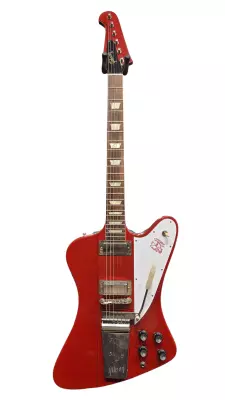 Gibson Custom Shop Murphy Lab Ultra Lite Aged '63 Firebird V - Ember Red 2