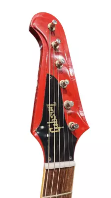 Gibson Custom Shop Murphy Lab Ultra Lite Aged '63 Firebird V - Ember Red 2