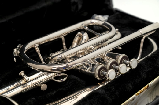 Jupiter - 520MS - Bb Cornet - Shepherds Crook - Lacquer 5