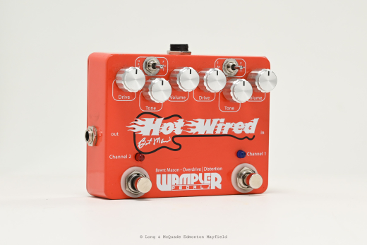 Wampler Hot Wired オーバードライブ ディストーション WAMPLER Hot Wired v2 – オーバードライブ / ディストーション