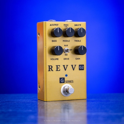 Revv - G2 Pedal - Green Channel Drive Gold Edition