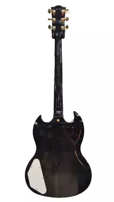 Gibson Custom Shop '63 SG Custom 3 Pickup Maestro Ebony Murphy Lab Lite Aged 2