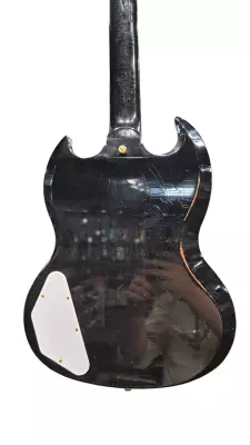 Gibson Custom Shop '63 SG Custom 3 Pickup Maestro Ebony Murphy Lab Lite Aged 2