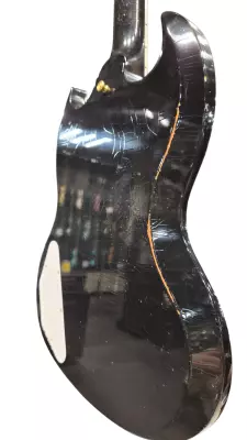 Gibson Custom Shop '63 SG Custom 3 Pickup Maestro Ebony Murphy Lab Lite Aged 2