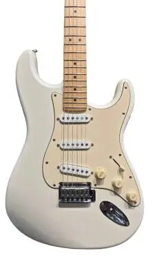Squier Deluxe Stratocaster - Pearl White Metallic