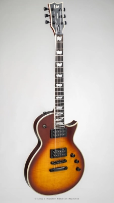 LTD - EC-1000T CTM Flamed Maple Tobacco Sunburst Satin