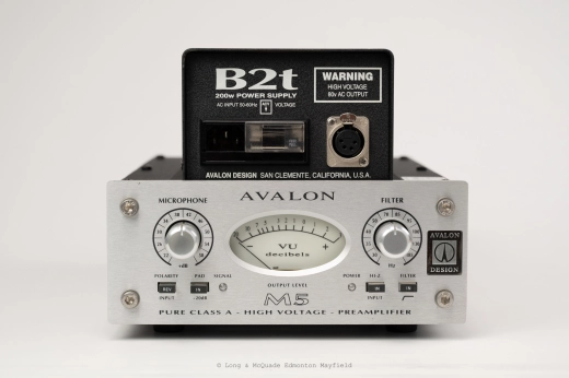 Avalon - M5 - 2U Half-Rack Mono Microphone Preamp