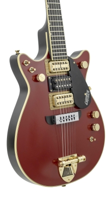 Gretsch Guitars - G6131-MY-RB Limited Edition Malcolm Young Signature Jet, Ebony Fingerboard - Vintage Firebird Red (Japan Market Only) 2